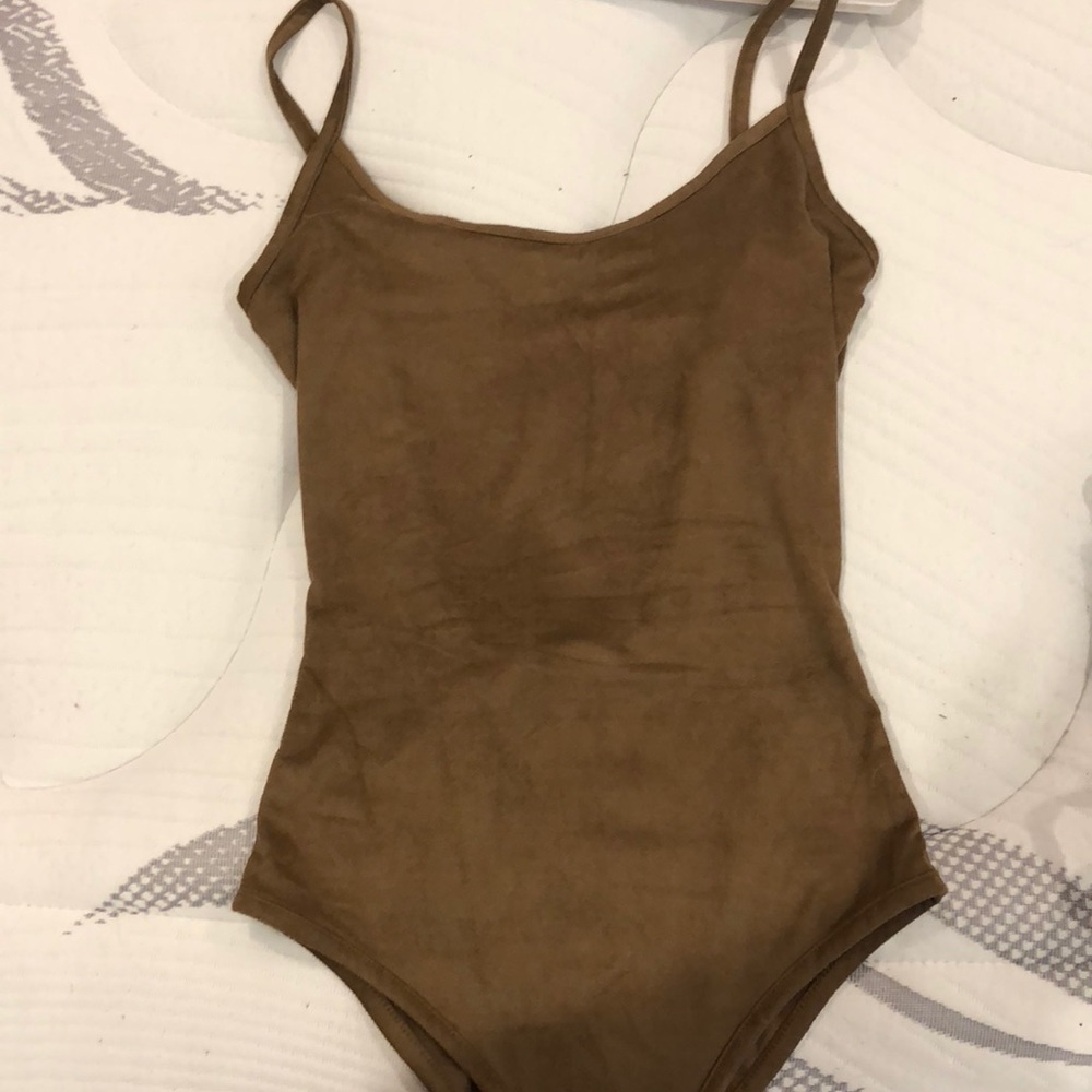 Brown bodysuit